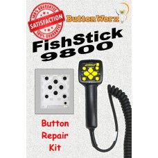 Fish Stik 9800 EZ-V Plow Controller Button Repair (Western 96462 96900 96500)
