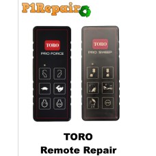 TORO Pro Force - Pro Sweep Remote Control Repair