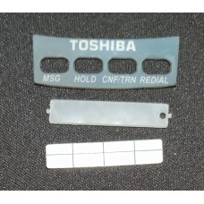 Toshiba DKT2404 button label sticker